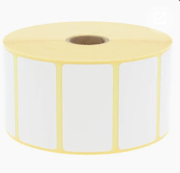 Thermo-Etiketten - 57 x 32 mm - 2100 St.